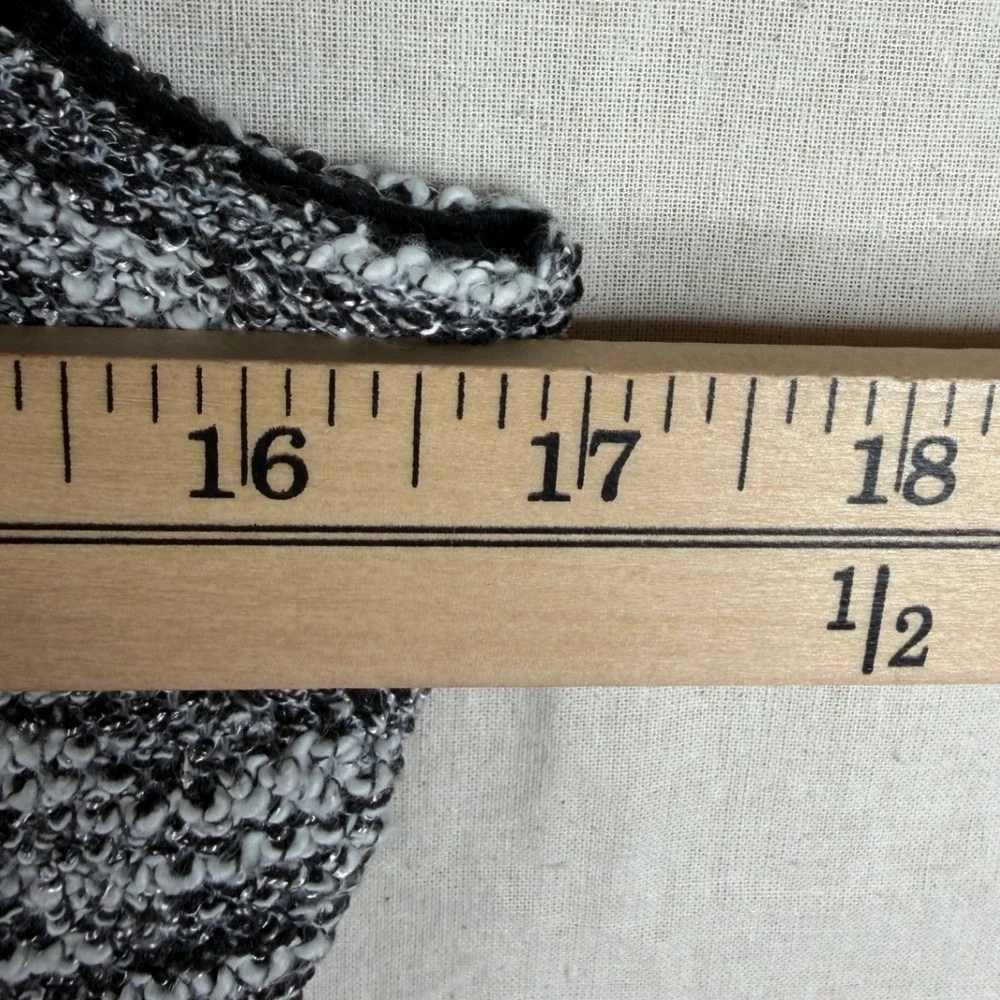 Gap Sleeveless Tweed Dress size 6‎ Black/White